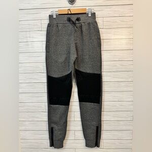 Gray and Black Kids Jogger Pants